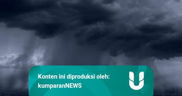 BMKG Prediksi Hujan Deras Landa Jabodetabek Minggu Malam ...
