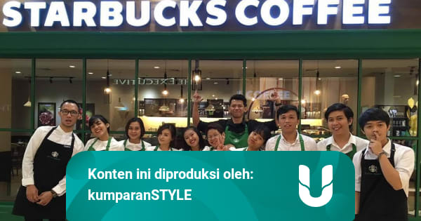 Ini Arti Warna Pada Celemek Barista Starbucks Kumparan Com