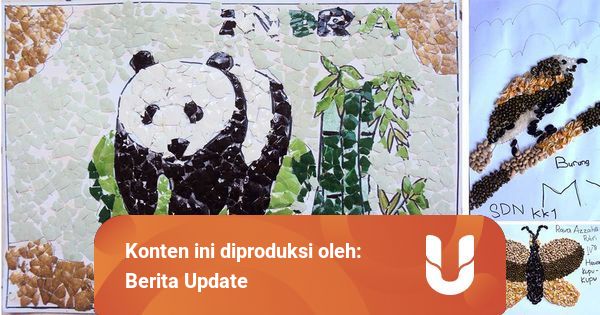 Jenis lukisan yang dikerjakan dengan teknik tempel adalah lukisan