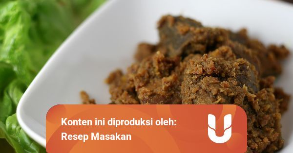 Resep Rendang Daging Sapi Khas Padang Kumparan Com