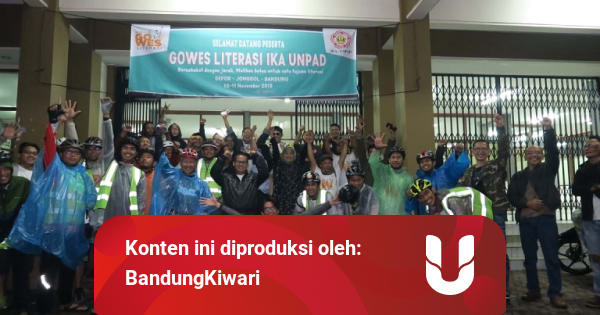 Alumni Unpad Berhasil Kumpulkan 2.500 Buku Dengan Sepeda ...