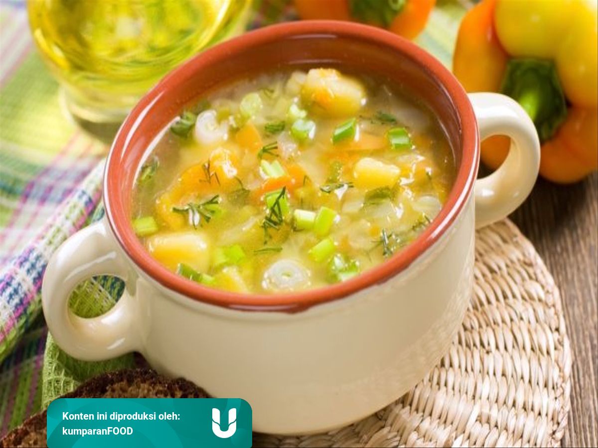 Tips Memasak Sup Ayam Yang Gurih Dan Kental Kumparan Com