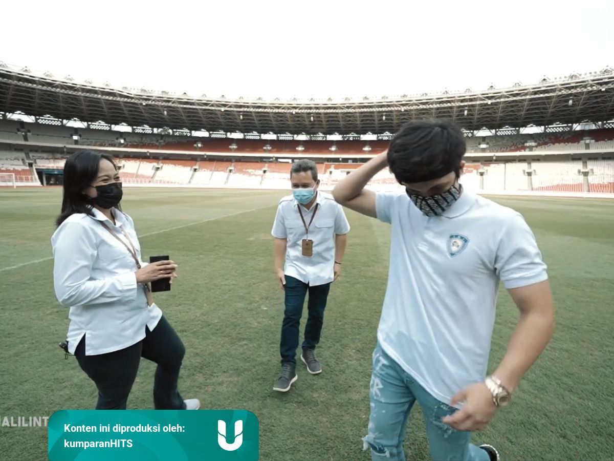 Diberi Tahu Biaya Sewa Stadion Utama Gbk Atta Halilintar Garuk Garuk Kepala Kumparan Com