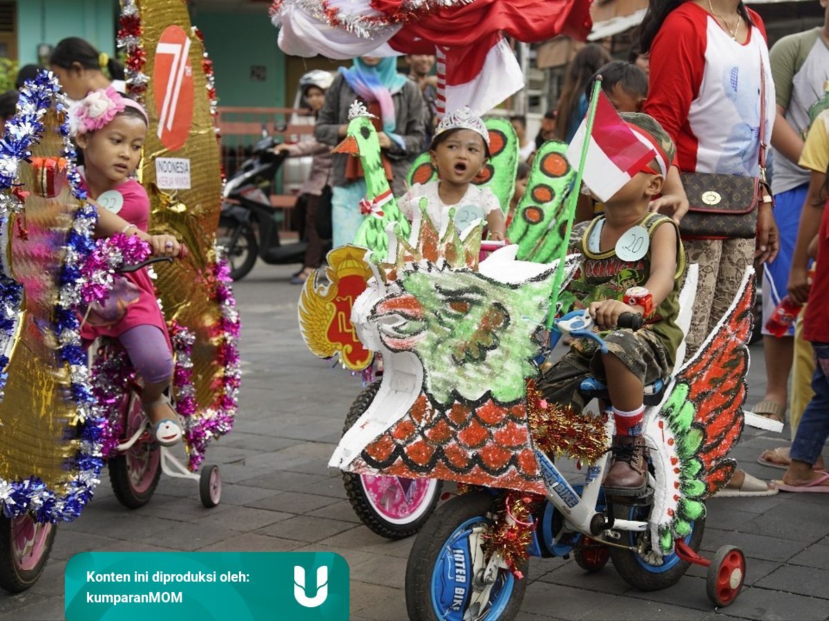 5 Tips Menghias Sepeda Anak Untuk Perayaan 17 Agustus Kumparan Com