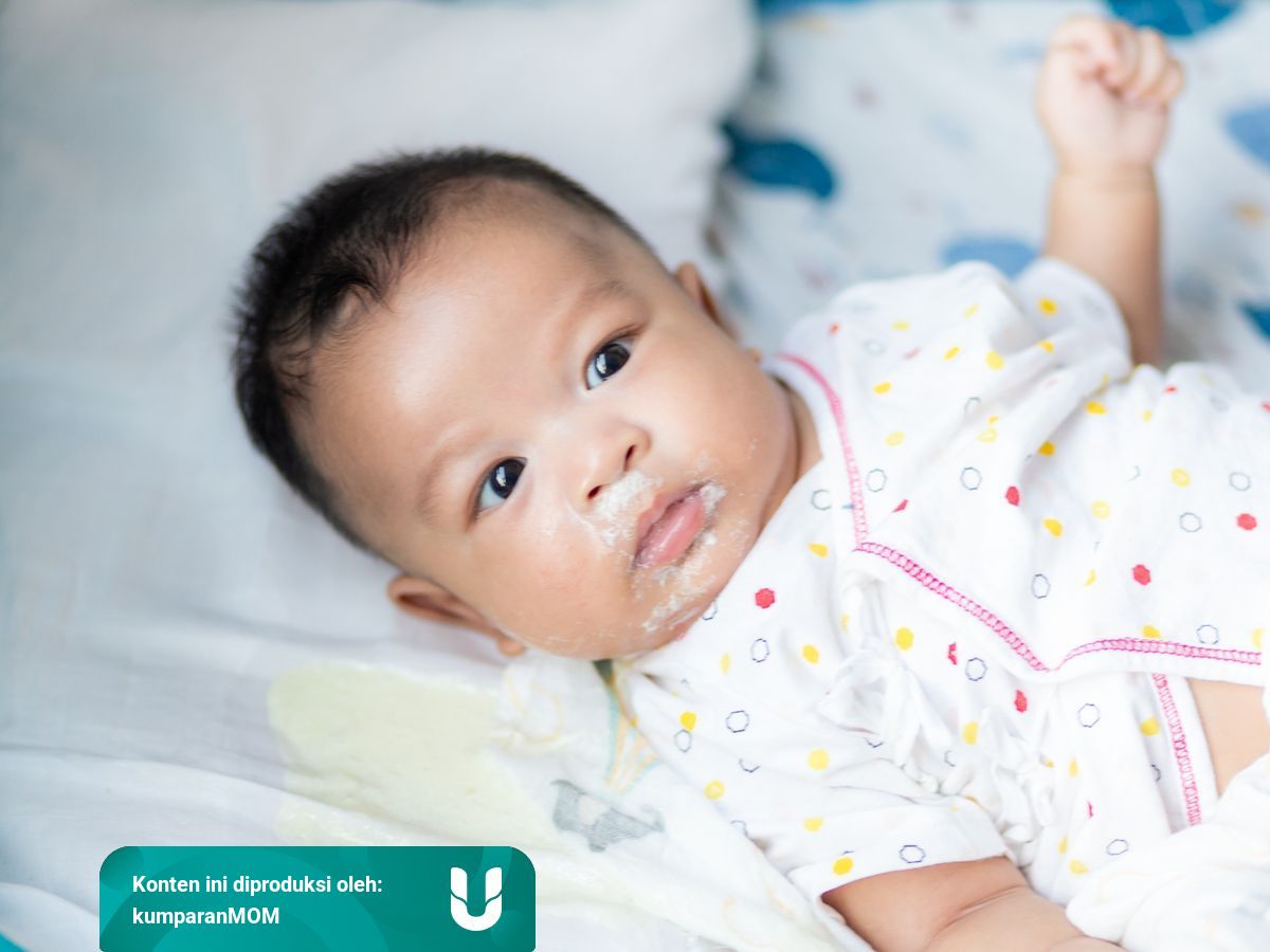 Penyebab Bayi Sering Gumoh Dan Cara Mencegahnya Kumparan 