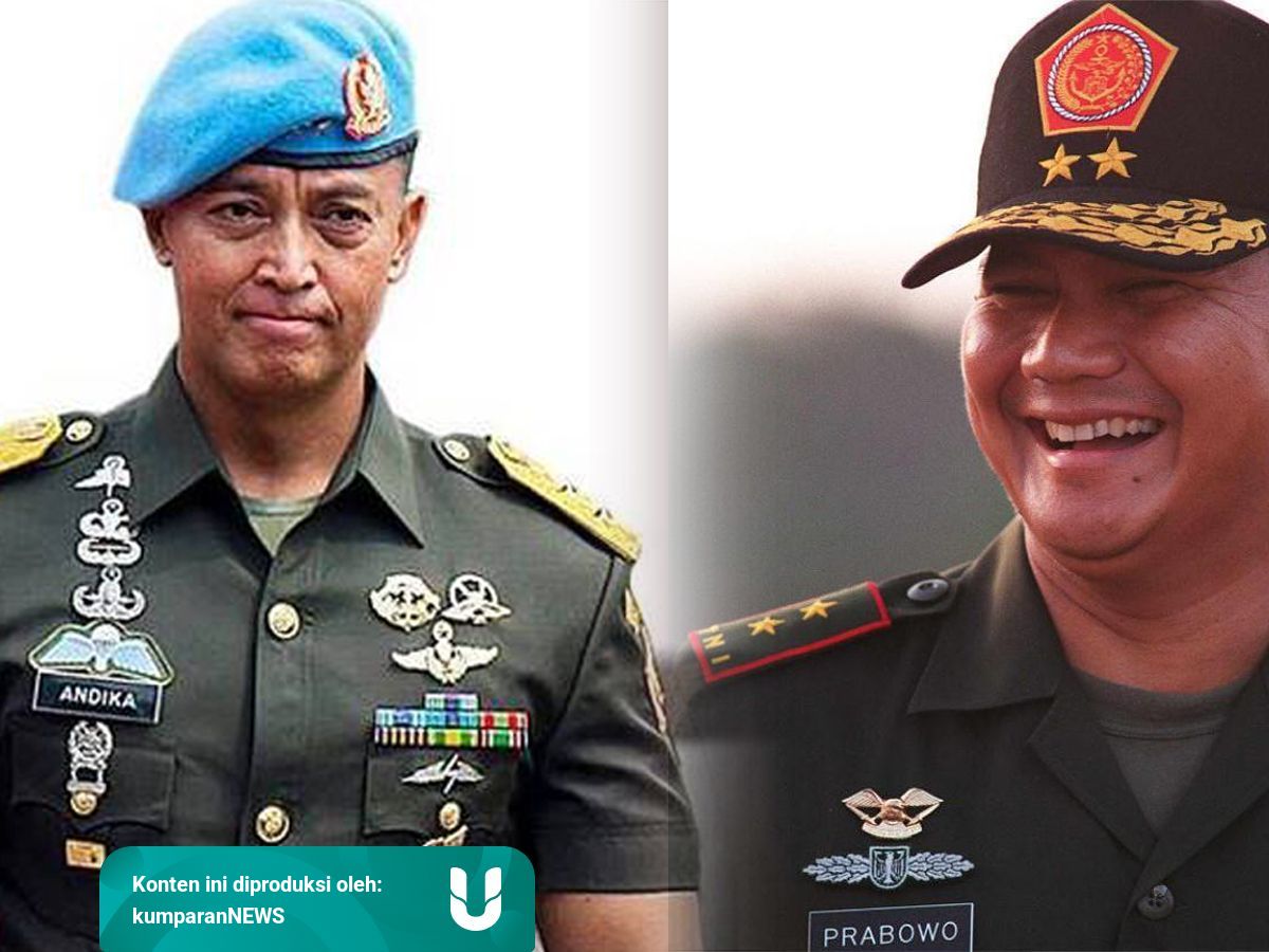 Membandingkan Karier Militer Andika Perkasa Dan Prabowo Kumparan Com