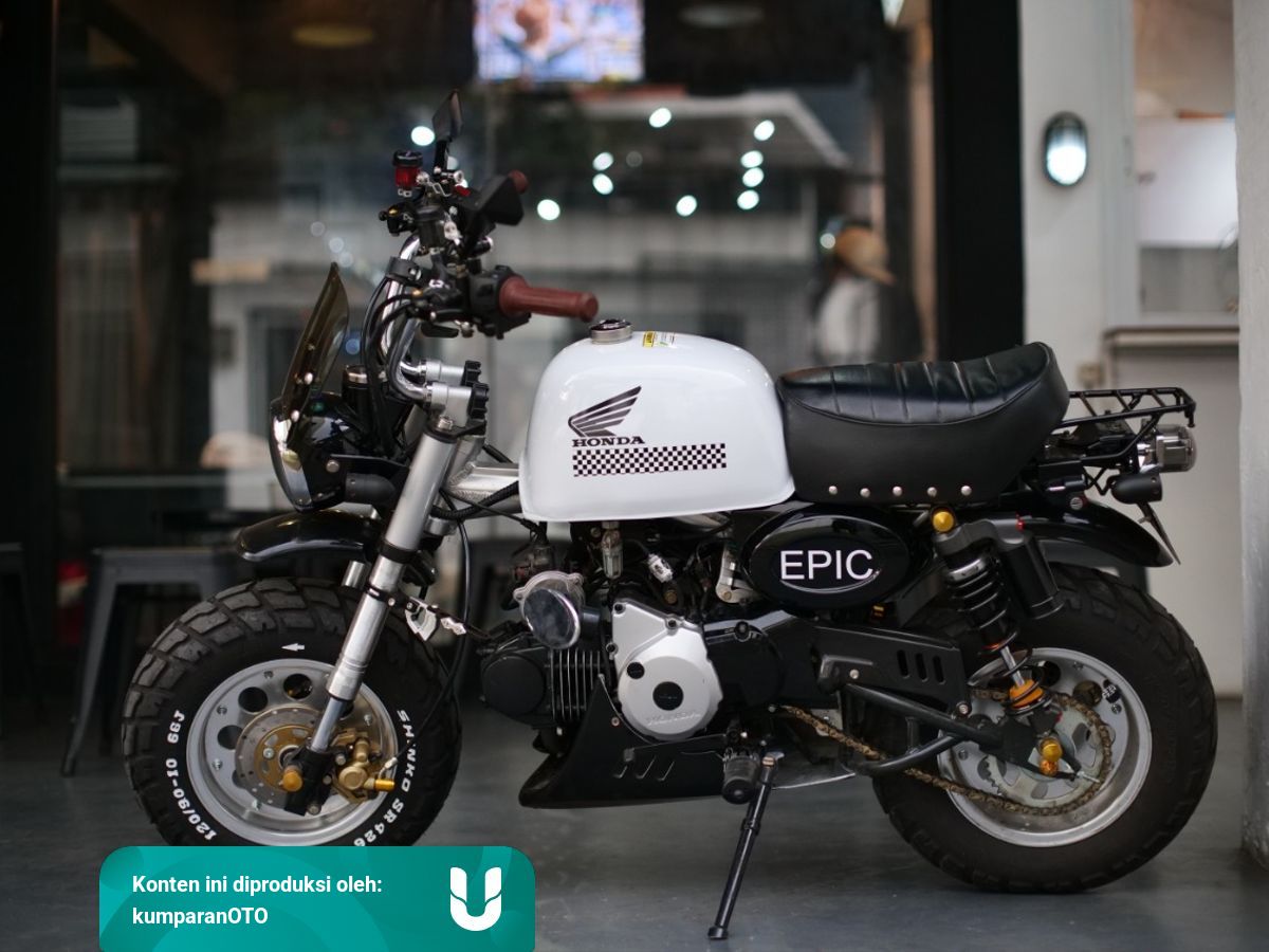 Cuma Modal Rp 26 Juta Bikin Honda Monkey Dari Motor Bebek Karisma Kumparan Com