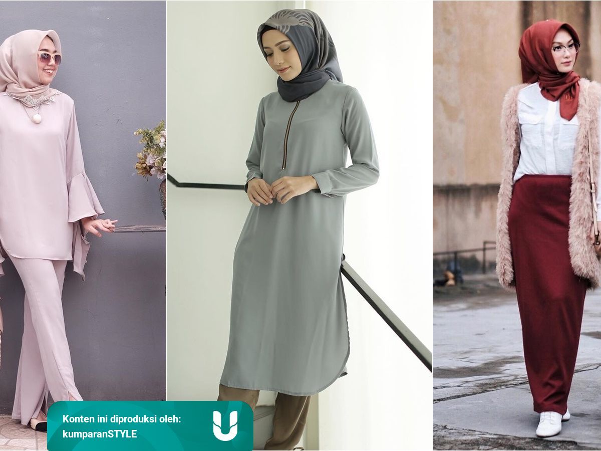 7 Inspirasi Busana Kerja Ala Selebgram Hijab Yang Bisa Kamu Tiru Kumparan Com