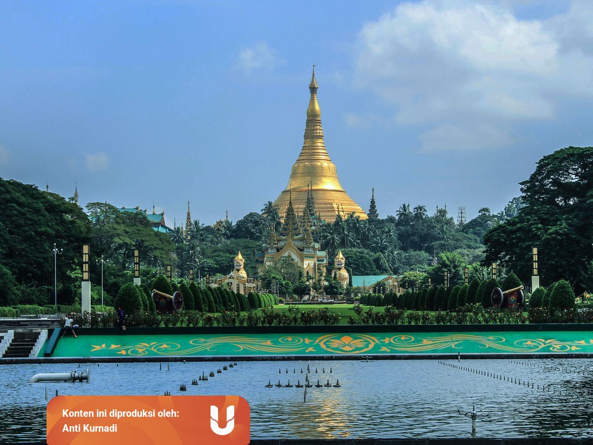 Menjelajahi 4 Pagoda Spektakuler Di Myanmar Kumparan Com