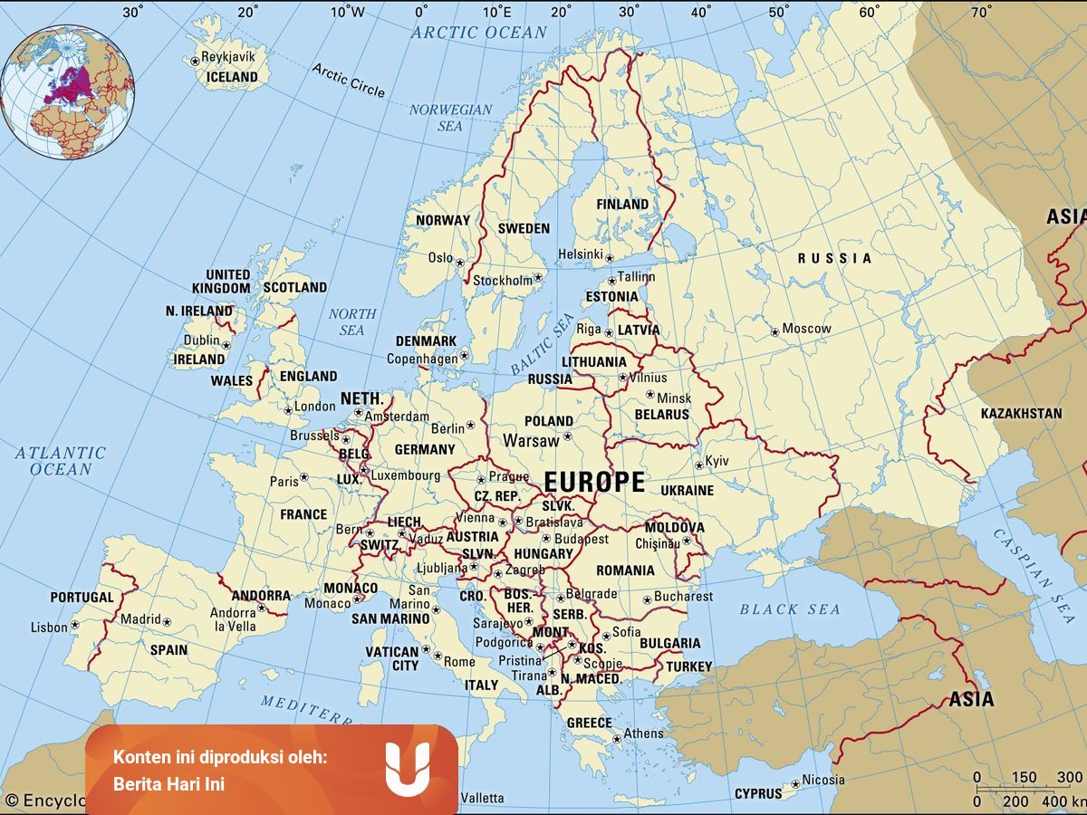 Karakteristik Benua Eropa Yang Membedakannya Dari Wilayah Lainnya Kumparan Com