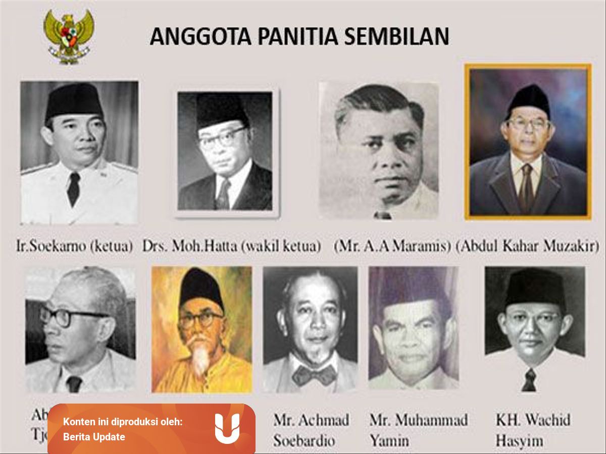Sejarah Bpupki Bentuk Anggota Panitia Sembilan Kumparan Com