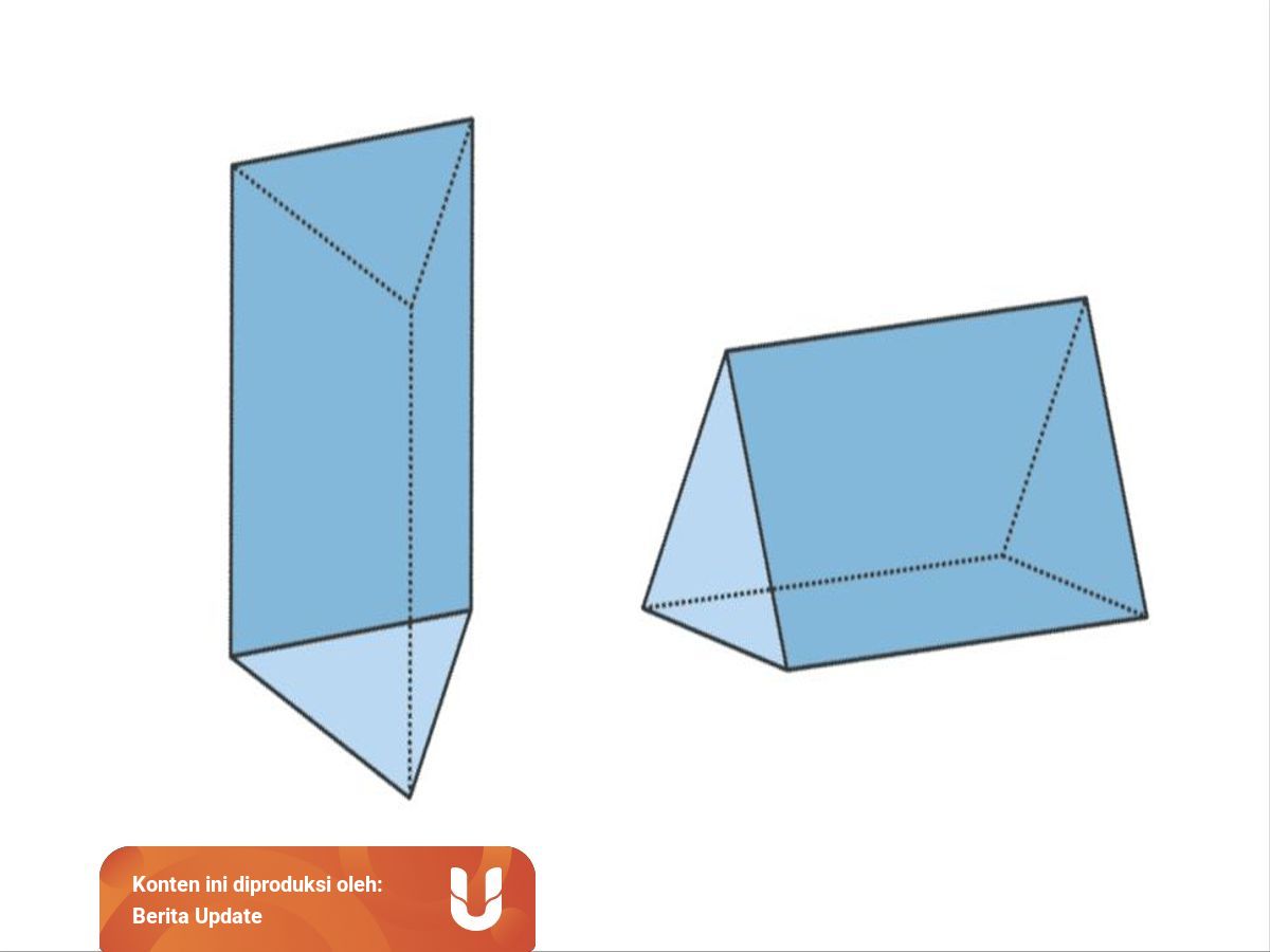 Prisma Segitiga Dan Rumus Menghitung Volume Serta Luas Permukaannya Kumparan Com