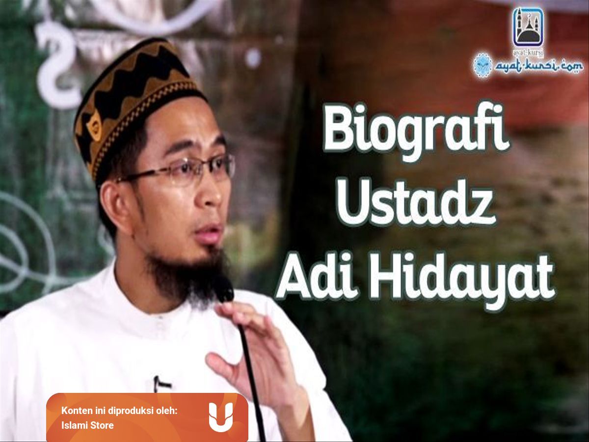 Profil Biografi Dan Prestasi Ustadz Adi Hidayat Lc Yang Luar Biasa Kumparan Com