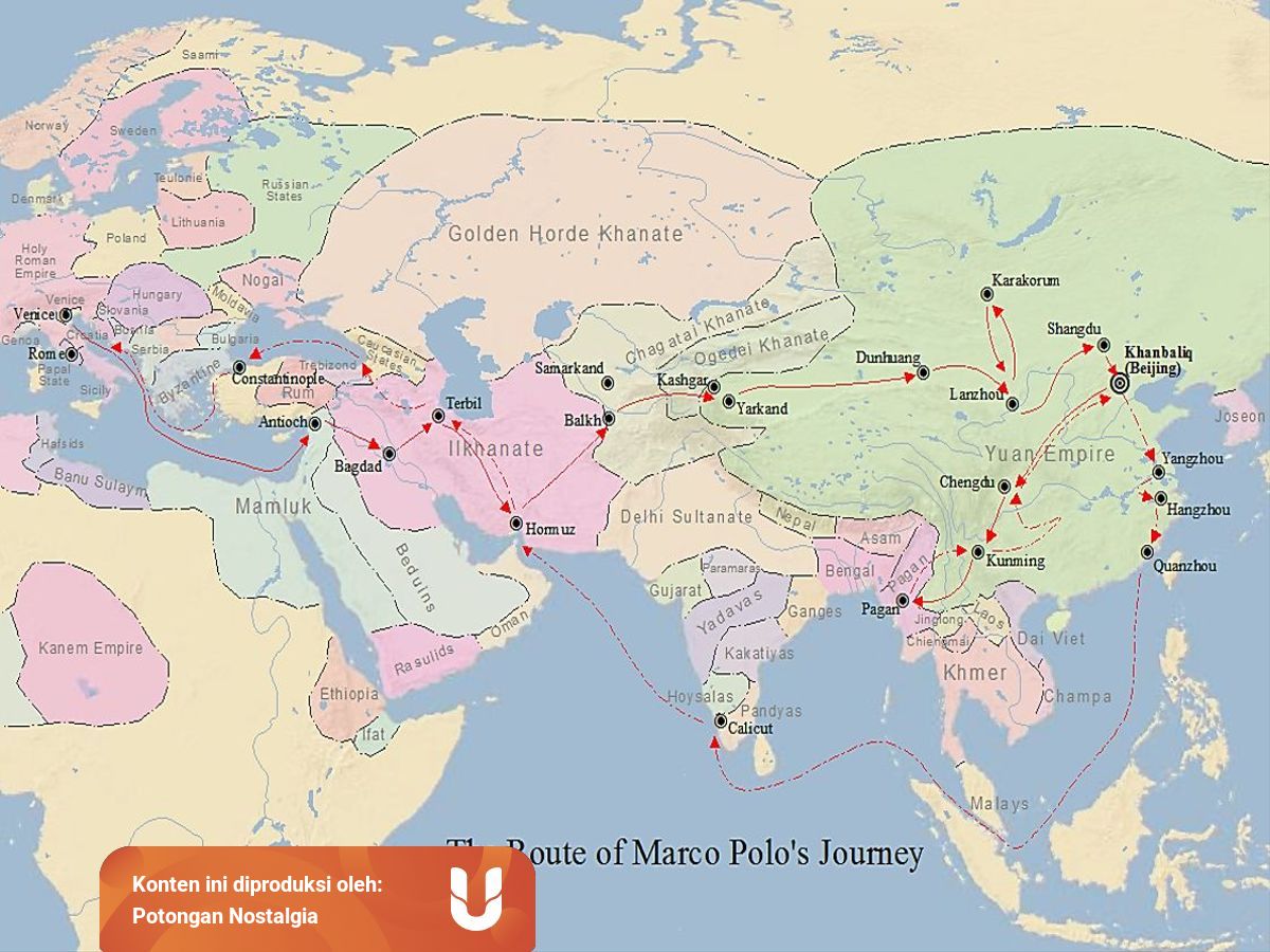 Marco Polo Dan Penjelajahannya Ke Negeri China Kumparan Com