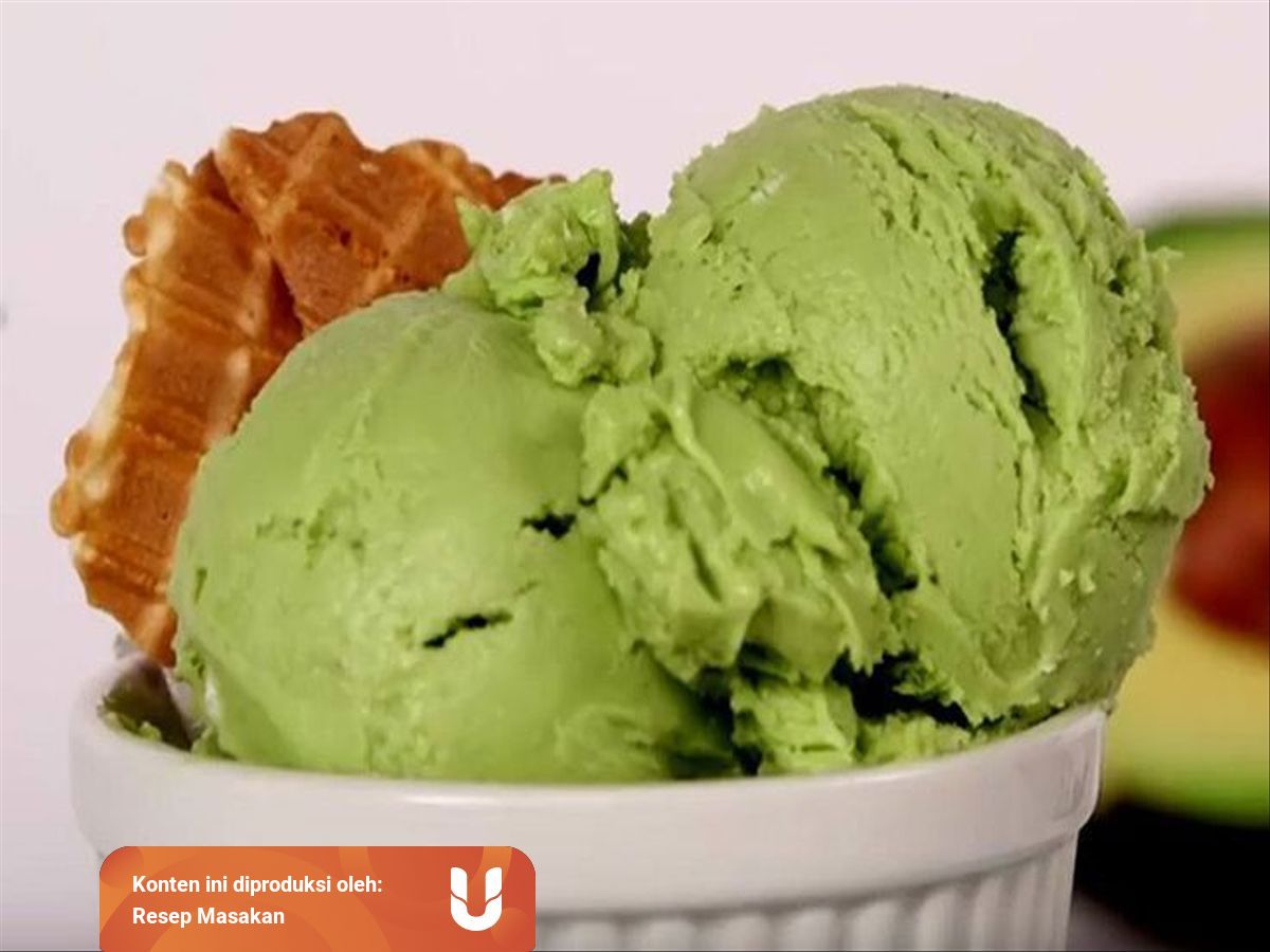 Resep Es Krim Alpukat Rumahan Asyik Disantap Bersama Keluarga Kumparan Com