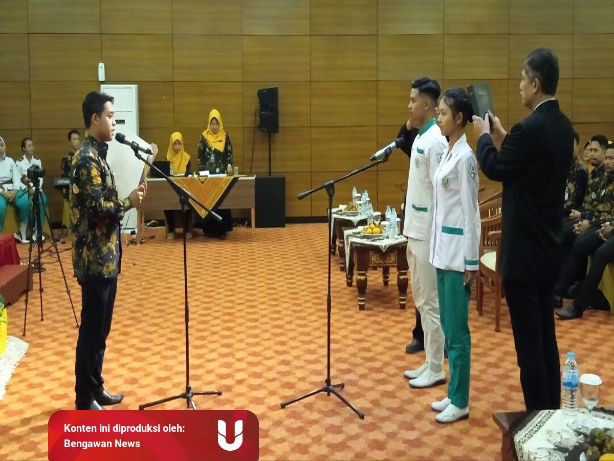 188 Siswa Smk Kesehatan Citra Medika Disumpah Janji Sebelum Laksanakan Pkl Kumparan Com