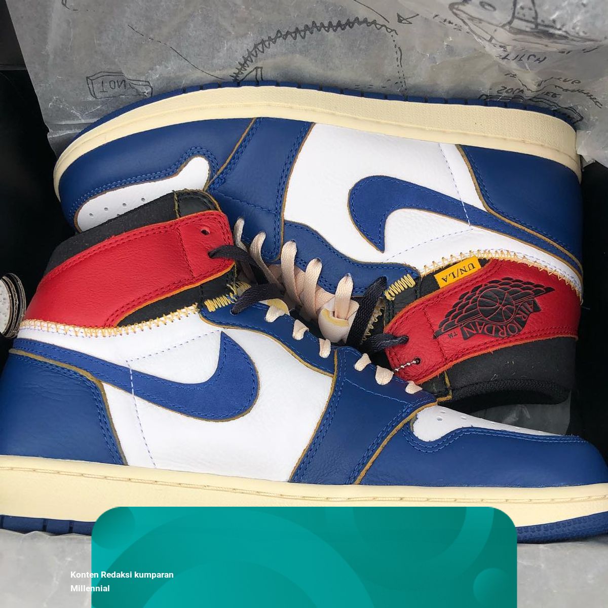 The Union x Air Jordan 1 Kembali Rilis 
