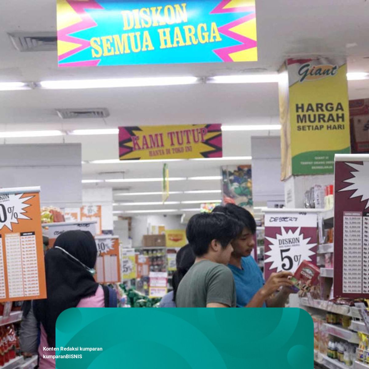 Ratusan Giant Resmi Tutup, Cuma 5 yang 
