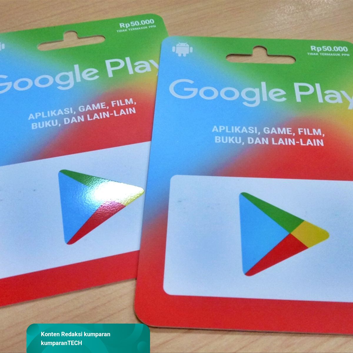 Kartu Google Play Kini Tersedia dalam Nilai Rp 50 Ribu dan Rp ...