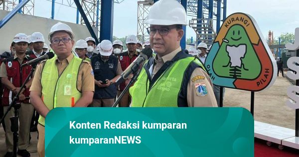 Anies Tinjau Proyek RDF Plant Bantargebang, Terbesar di Indonesia ...