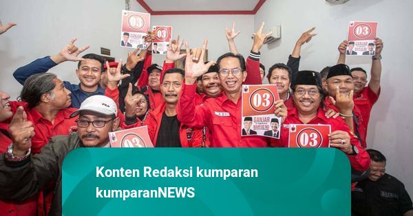 PDIP Surabaya Girang Ganjar-Mahfud Dapat Nomor 3: Lambang Persatuan untuk Menang