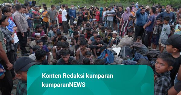 Foto: Imigran Rohingya Terdampar di Desa Pasi Beurandeh, Aceh