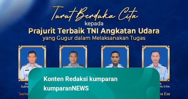 4 Prajurit Korban Jatuhnya 2 Pesawat TNI AU Dimakamkan di TMP Malang dan Madiun
