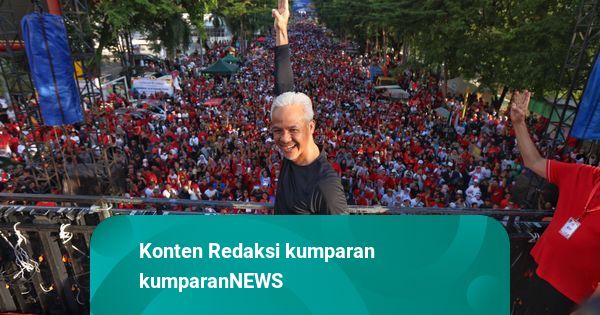 Jalan Sehat Ganjar di Makassar Cetak Rekor Partisipasi Masyarakat
