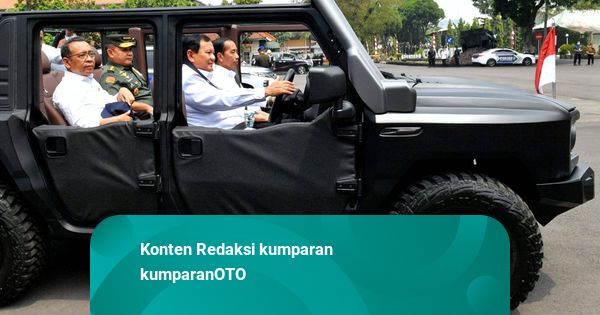 Mengenal Maung, Mobil Rantis yang Disopiri Prabowo Membawa Jokowi ...