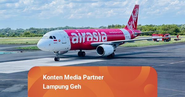 Tanpa Transit, Air Asia Resmi Buka Penerbangan Langsung Lampung-Bali