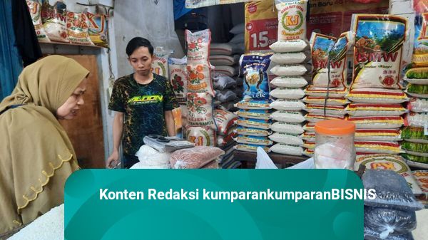 Musim Hujan, Harga Beras dan Telur di Pasar Kramat Jati Naik
