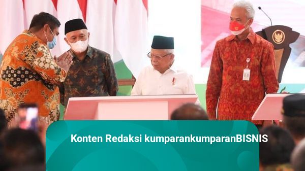 Ma’aruf Amin Resmikan 6 Pusat Layanan Usaha Terpadu Koperasi &amp; UMKM