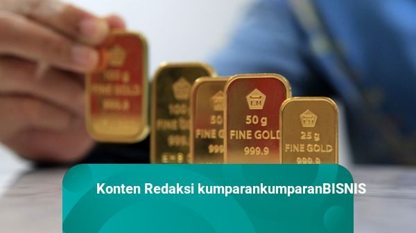 Harga Emas Antam Melesat Rp 15.000, Jadi Rp 999.000 per Gram