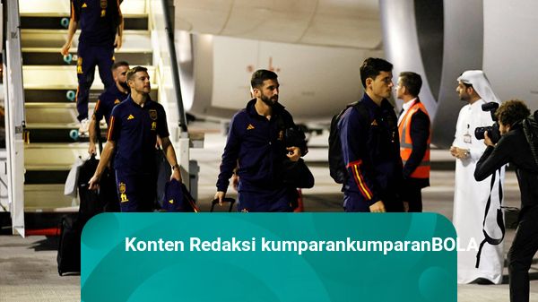 Foto: Timnas Spanyol Tiba di Qatar Jelang Piala Dunia 2022