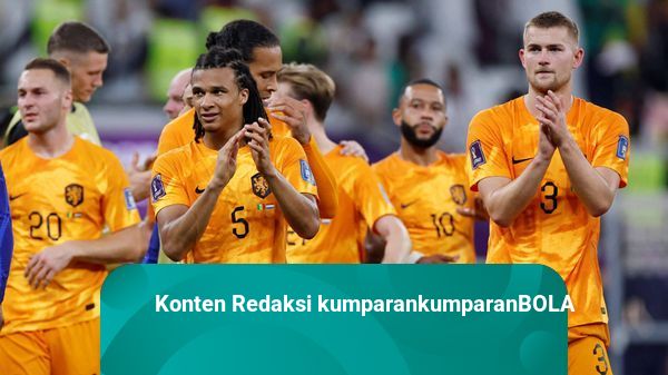 Foto: Selebrasi Belanda saat Bungkam Senegal di Piala Dunia