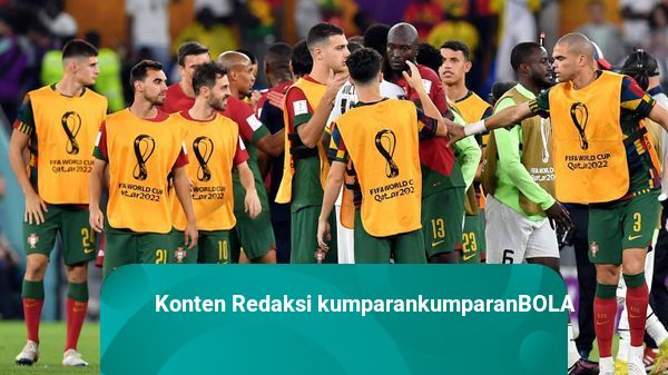 Foto: Selebrasi Portugal Usai Kalahkan Ghana 3-2