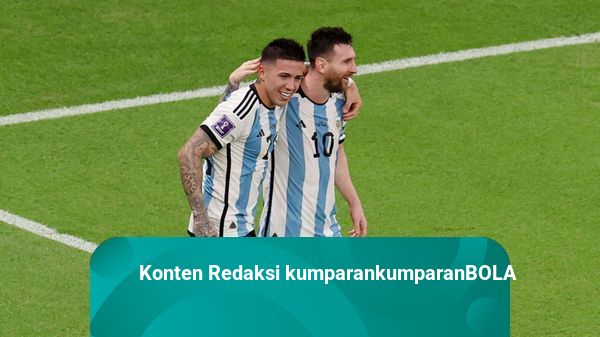 Asisten Pelatih Argentina Nangis Usai Lionel Messi Bikin Gol ke Gawang Meksiko