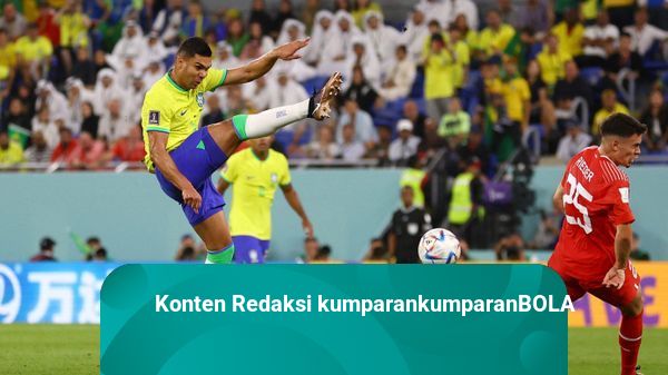 Hasil Piala Dunia: Gol Telat Casemiro Bawa Brasil Iris Tipis Swiss & ke 16 Besar