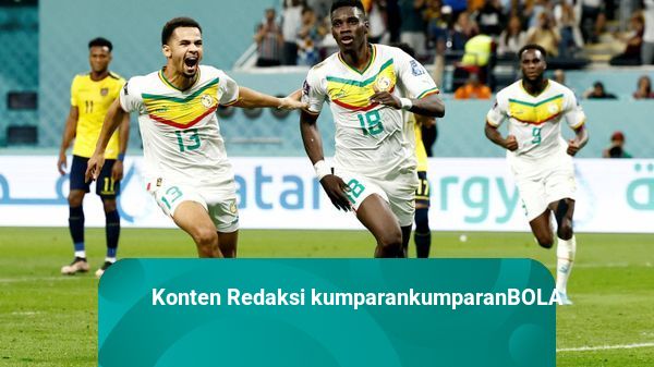 Foto: Aksi Senegal Iris Tipis Ekuador di Piala Dunia 2022