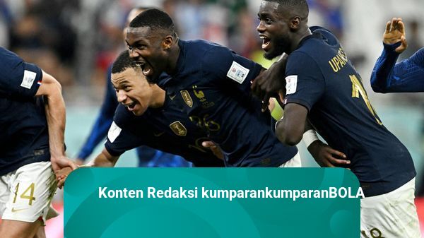 Foto: Prancis Lolos ke Perempat Final Usai Menang atas Polandia 3-1