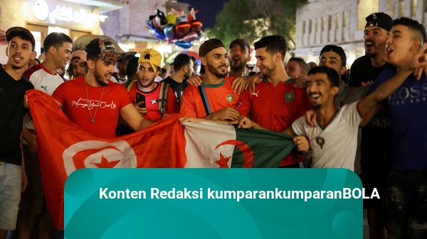Sepak Bola Bukan Politik, Orang Aljazair Dukung Maroko di Piala Dunia