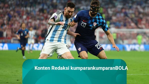 Lionel Messi saat Lawan Kroasia: Pemain Argentina yang Paling Sering Sentuh Bola