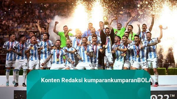 Foto: Argentina Jadi Juara Piala Dunia 2022 Usai Kalahkan Prancis