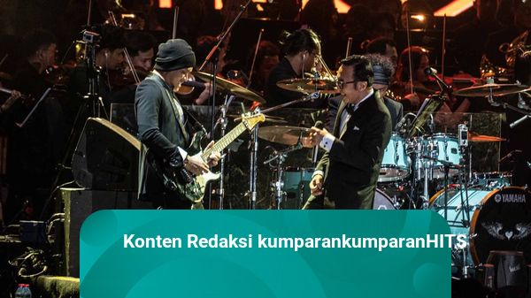 Foto: Melihat Dewa 19 Manggung di Jakarta International Velodrome