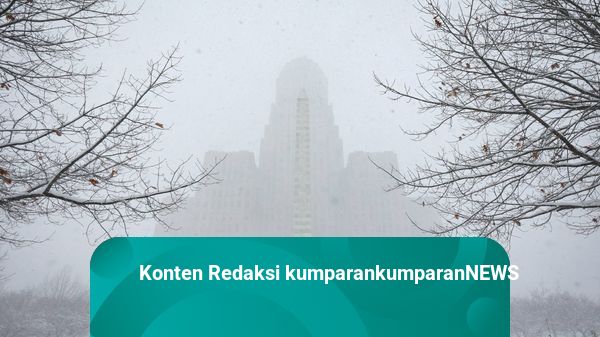 AS Dilanda Badai Salju, Suhu Udara Diprediksi Minus 29 Derajat Celsius