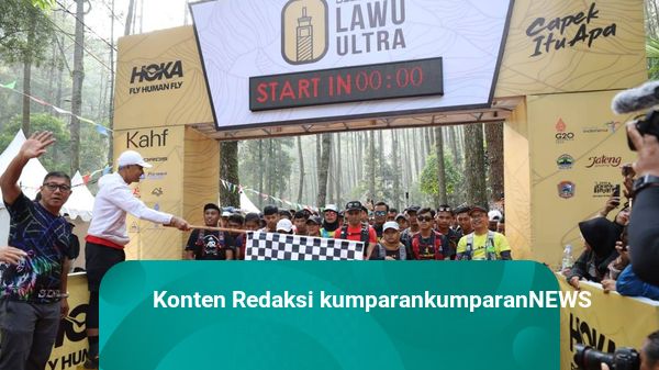 Ganjar Perkenalkan Sport Tourism Gunung Lawu di Ajang Siksorogo Lawu Ultra 2022