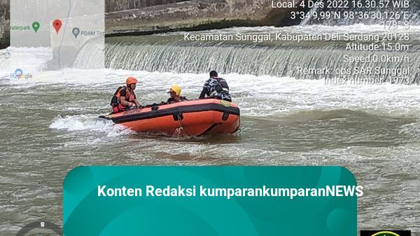 Raffa yang Hanyut di Bendungan PDAM Tirtanadi Medan Ditemukan Tewas