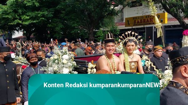 Luhut, Erick hingga Bahlil Hadiri Resepsi Pernikahan Kaesang-Erina