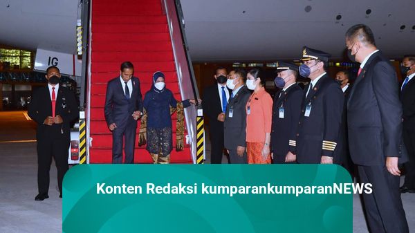 Usai Lawatan ke Belgia, Jokowi dan Iriana Tiba di Tanah Air