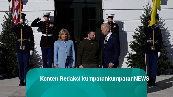 Joe Biden Sambut Zelensky di Gedung Putih, Bahas Dukungan AS untuk Ukraina